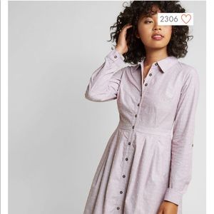 ModCloth Broadcast Coordinator Shirt Dress